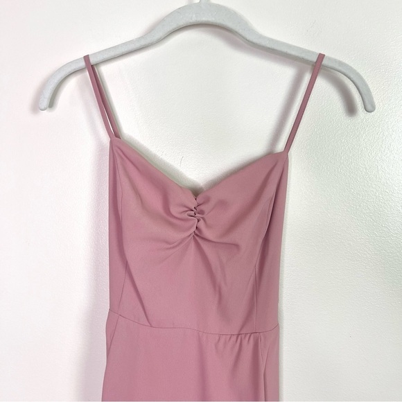 Lulu’s  Remember Me Sweetly Mauve Pink Sleeveless Midi Dress - Picture 8 of 11